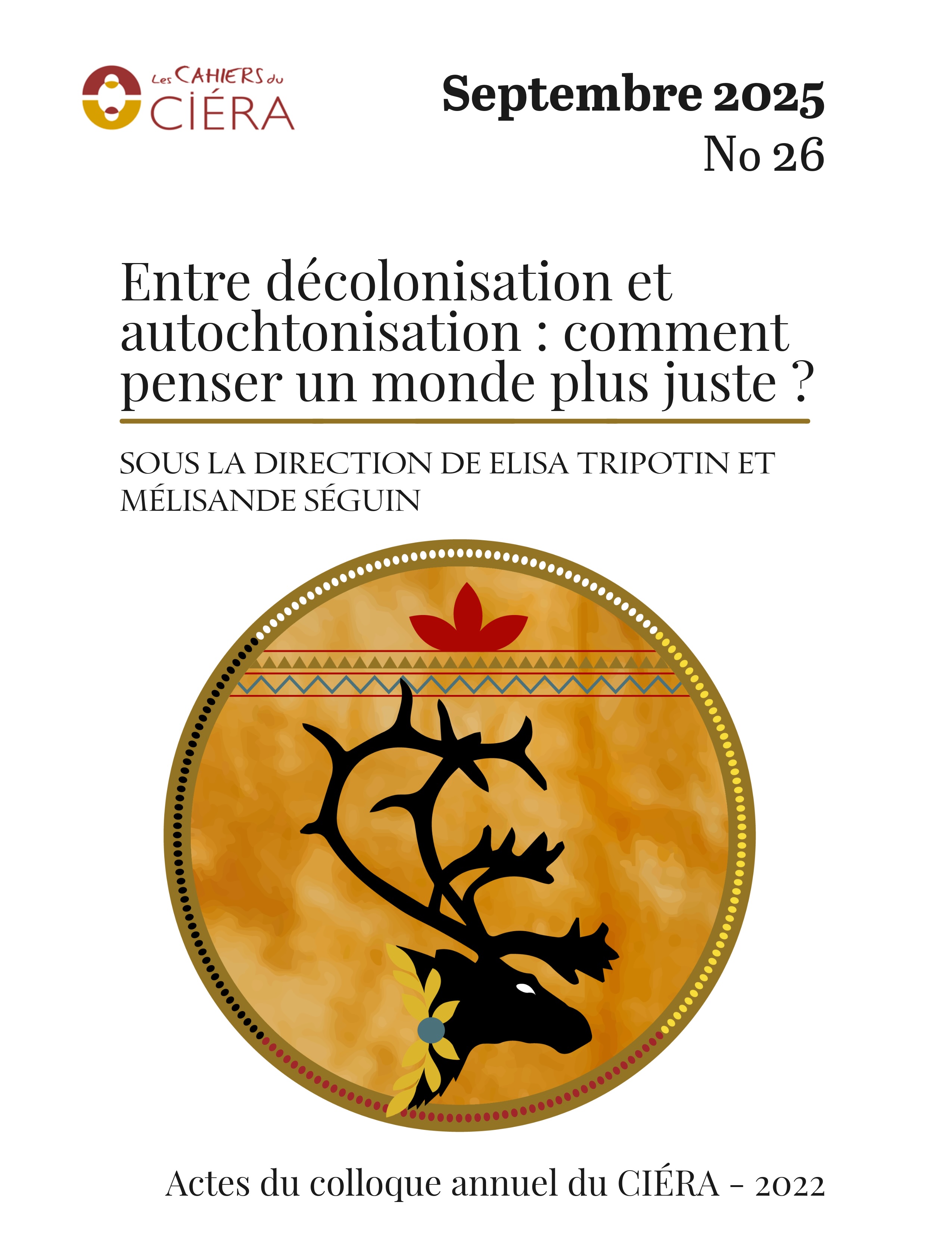 Page couverture de la publication